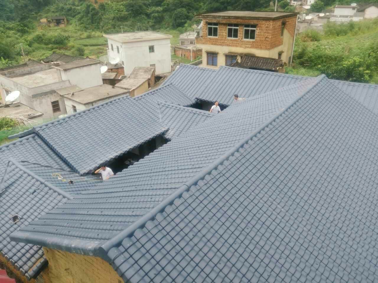 ASA小青瓦，樹脂小青瓦，仿古小青瓦廠家批發(fā)